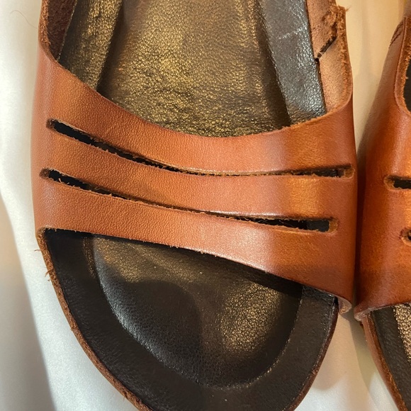 Made in SPAIN TAKEME Women's Brown Open-Toe Sandals high quality footwear - Picture 11 of 12